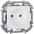 Розетка 1-м СП Inspiria 16А IP20 250В 2P механизм бел. IEK 673710