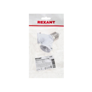 Разветвитель цокольный E27 2гн REXANT 11-8811 Разветвитель цокольный E27 2гн REXANT 11-8811