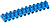 Колодка клеммная ЗВИ-3 н/г 1.0-2.5кв.мм 12 пар син. IEK UZV6-003-04
