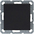 Кнопка звонка 1-кл. 10А IP20 механизм черн. матов. soft touch Jasmart G3010PB