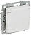 Розетка BRITE РСбш10-3-БрАБ 16А IP20 с заземл. защ. шторки с крышкой механизм арктич. бел. IEK BR-R16-16-K91