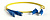 Патч-корд FC-D2-9-LC/UR-SC/UR-H-0.5M-LSZH-YL волок.-опт. (шнур) SM 9/125 (OS2) LC/UPC-SC/UPC duplex LSZH 0.5м Hyperline 253514