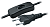 Шнур 61 720 NPS-FS-170-2х0.5-BL 1.7м с выкл. черн. Navigator 61720