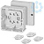 Коробка распределительная ОП 88х88х49мм IP54 DP 9020 сер. HENSEL 6000037