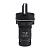 Переключатель 3 положения OptiSignal Compact D22 С7-S-320 черн. 2НО XB7ND33 КЭАЗ 362138