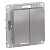 Выключатель 2-кл. AtlasDesign Aqua IP44 (сх. 5) 10AX механизм алюм. SE ATN440351