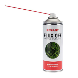Очиститель печатных плат FLUX OFF 400мл Rexant 85-0003 Очиститель печатных плат FLUX OFF 400мл Rexant 85-0003