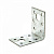 Угол крепежный 50х50х35 цинк Zitar 124404
