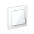 Выключатель 1-кл. СП AtlasDesign 10А IP20 (сх. 1) 10AX в сборе бел. SE ATN000112