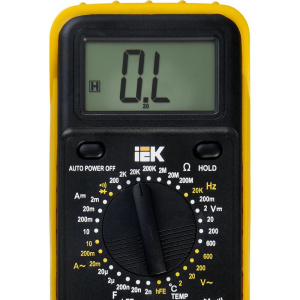 Мультиметр цифровой Professional MY64 IEK TMD-5S-064 Мультиметр цифровой Professional MY64 IEK TMD-5S-064
