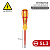 Отвертка "Электрика" SL3 75мм REXANT 12-4711