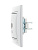 Розетка компьютерная 1-м СП Mira RJ45 сер. метал. LEZARD 701-1010-139