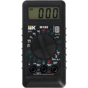 Мультиметр цифровой Compact M182 IEK TMD-1S-182