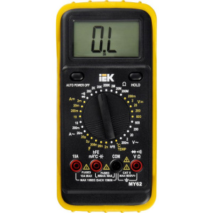 Мультиметр цифровой Professional MY62I IEK TMD-5S-062 Мультиметр цифровой Professional MY62I IEK TMD-5S-062