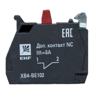 Контакт дополнительный NC красн. PROxima EKF XB4-BE102 Контакт дополнительный NC красн. PROxima EKF XB4-BE102