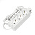 Удлинитель 3х5м с заземл. 10А IP20 2.2кВт ПВС 3х0.75 бел. DOMTOK 2376