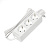 Удлинитель 3х3м с заземл. 10А IP20 2.2кВт ПВС 3х0.75 бел. DOMTOK 2375