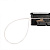 Хомут нейлоновый НСС "EasyFix" 4х300 бел. (уп.100шт) Fortisflex 84804