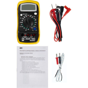 Мультиметр цифровой Master MAS838L IEK TMD-3L-838 Мультиметр цифровой Master MAS838L IEK TMD-3L-838