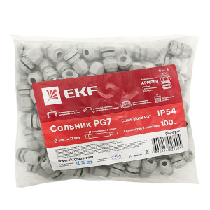 Сальник PG7 IP54 EKF plc-pg-7 Сальник PG7 IP54 EKF plc-pg-7